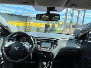 2010 Kia Rio II Рестайлинг, чёрный, 480000 рублей, вид 2