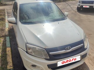 2016 Lada (ВАЗ) Granta Sport I, белый, 400000 рублей, вид 2