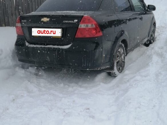2008 Chevrolet Aveo I Рестайлинг, чёрный, 300000 рублей - вид 1