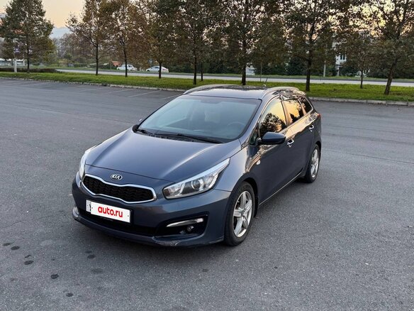 2015 Kia Ceed II Рестайлинг, синий, 1200000 рублей - вид 2