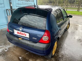 2003 Renault Clio II Рестайлинг 2, синий, 280000 рублей, вид 4