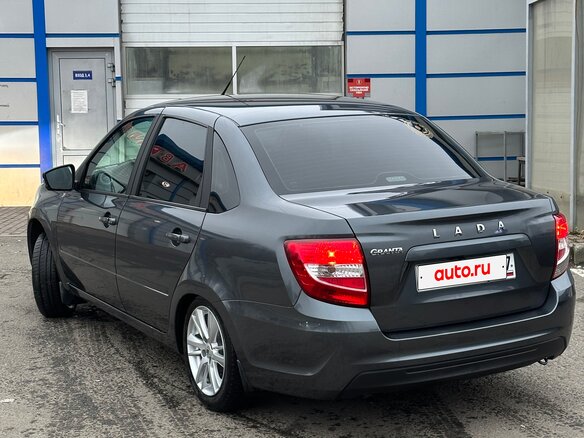 2024 Lada (ВАЗ) Granta I Рестайлинг, серый, 800000 рублей - вид 5
