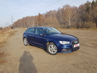 2015 Audi A3 III (8V), синий, 1285000 рублей, вид 3