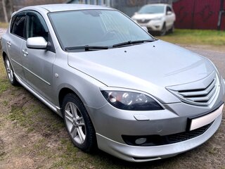 2008 Mazda 3 I (BK) Рестайлинг, серебристый, 700000 рублей, вид 3