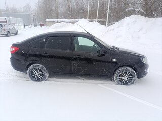 2020 Lada (ВАЗ) Granta I Рестайлинг, чёрный, 740000 рублей, вид 2