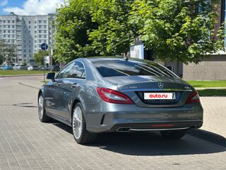 2016 Mercedes-Benz CLS 400 II (C218) Рестайлинг, серый, 3050000 рублей, вид 4