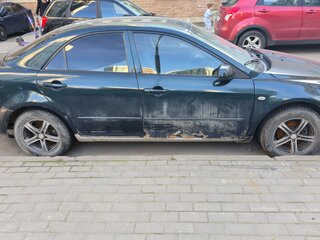2005 Mazda 6 I (GG) Рестайлинг, зелёный, 170000 рублей, вид 4