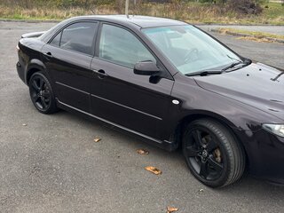 2006 Mazda 6 I (GG) Рестайлинг, пурпурный, 700000 рублей, вид 2