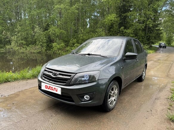 2014 Lada (ВАЗ) Granta I, серебристый