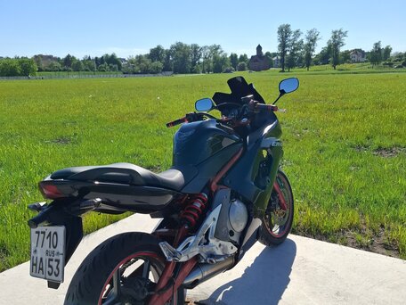 2006 Kawasaki ER-6F (Ninja 650R), чёрный, 425000 рублей, вид 3