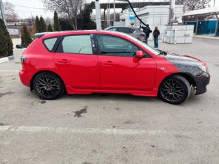 2008 Mazda 3 I (BK) Рестайлинг, красный, 400000 рублей, вид 4