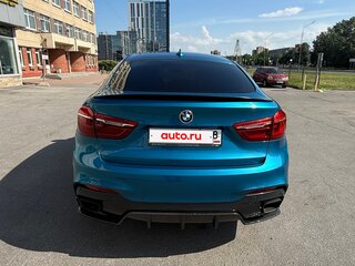 2019 BMW X6 30d II (F16), голубой, 4600000 рублей, вид 5