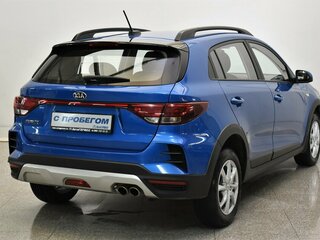 2020 Kia Rio X IV Рестайлинг, синий, 1385000 рублей, вид 4