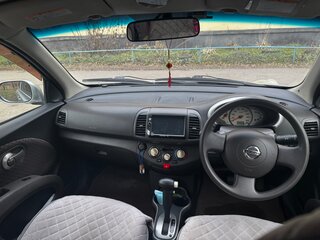 2008 Nissan March III (K12), серебристый, 490000 рублей, вид 4