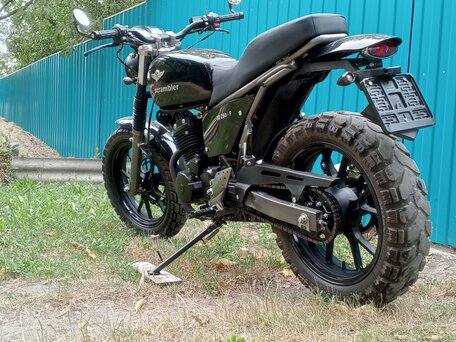 2013 Motoland Scrambler 250, чёрный, 135000 рублей, вид 5