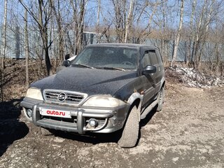 2002 SsangYong Musso I Рестайлинг, чёрный, 160000 рублей, вид 1