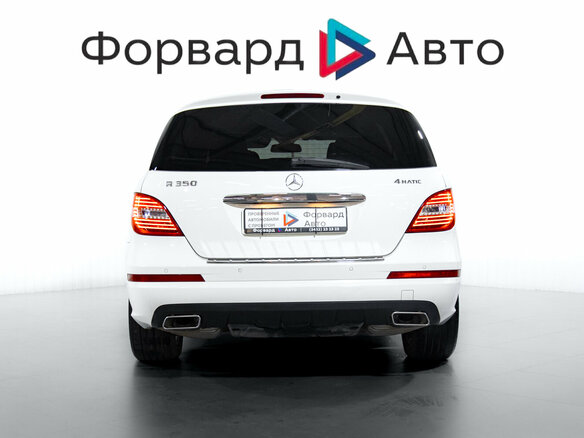 2011 Mercedes-Benz R-Класс 350 Long I Рестайлинг 2, белый, 1390000 рублей - вид 5