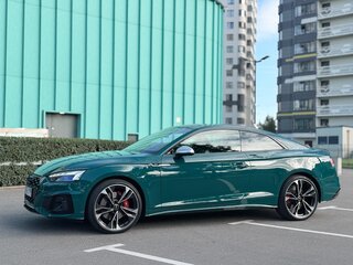 2022 Audi S5 II (F5) Рестайлинг, зелёный, 6250000 рублей, вид 2