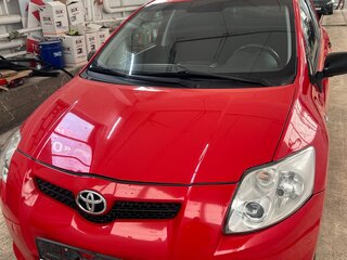 2007 Toyota Auris I, красный, 670000 рублей, вид 5