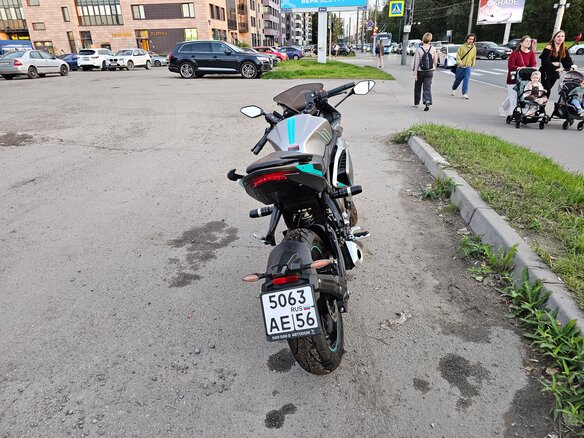 2025 Voge 300RR, серый - вид 5