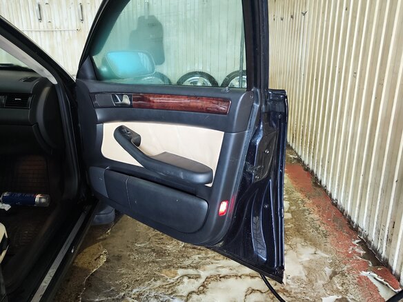 2002 Audi A6 II (C5) Рестайлинг, синий - вид 18
