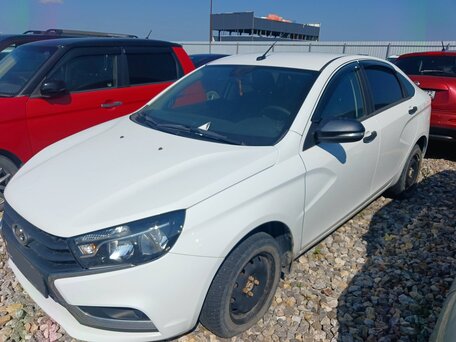 2021 Lada (ВАЗ) Vesta I, белый, 926000 рублей, вид 1