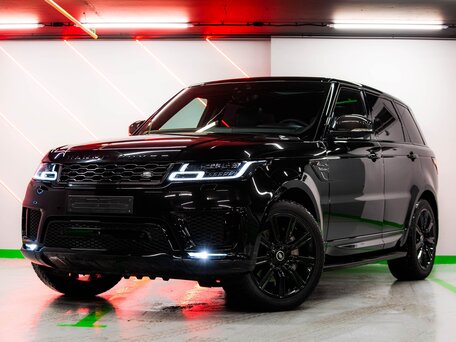 2018 Land Rover Range Rover Sport II Рестайлинг, чёрный, 5725000 рублей, вид 1