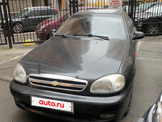 2006 Chevrolet Lanos I, чёрный, 100000 рублей, вид 2