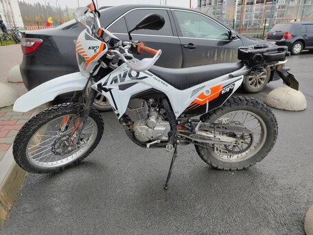 2024 Kayo T2 300 Enduro PR, белый, 190000 рублей, вид 1
