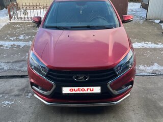 2019 Lada (ВАЗ) Vesta I, красный, 1050000 рублей, вид 1