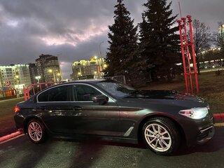 2019 BMW 5 серии 530e VII (G30/G31/G38), чёрный, 2262679 рублей, вид 3