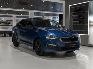 2021 Skoda Rapid II, синий, 1680000 рублей, вид 2