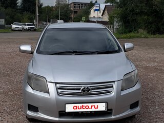 2009 Toyota Corolla Axio X (E140, E150) Рестайлинг, серебристый, 450000 рублей, вид 1