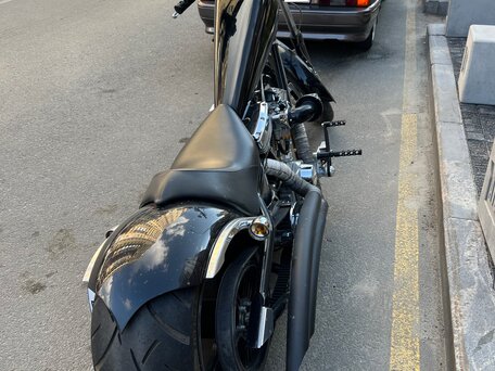 2004 American IronHorse Texas Chopper, чёрный, 2000000 рублей, вид 3