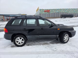 2003 Hyundai Santa Fe I, чёрный, 520000 рублей, вид 4