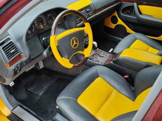 1996 Mercedes-Benz S-Класс 600 Long III (W140) Рестайлинг, золотистый, 2999999 рублей, вид 5