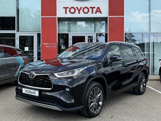 2026 Toyota Highlander IV (XU70), чёрный, 5650000 рублей, вид 3