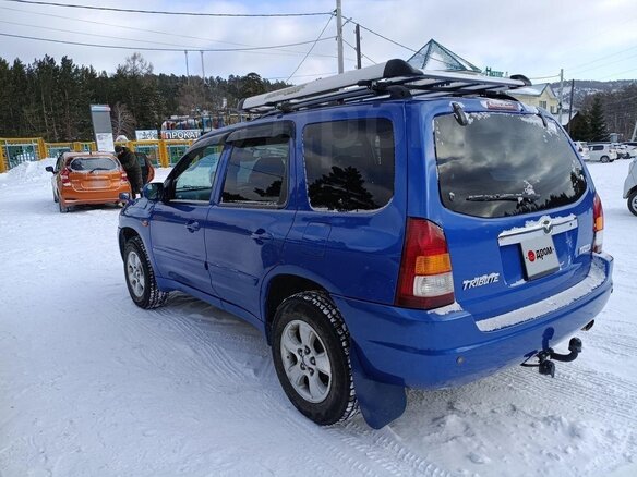 2001 Mazda Tribute I, синий, 750000 рублей - вид 5