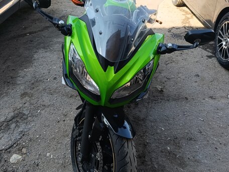 2014 Kawasaki Ninja 400, зелёный, 430000 рублей, вид 4