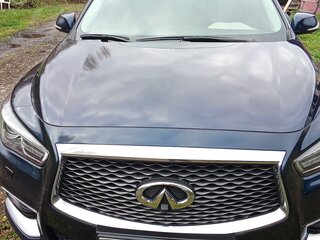 2017 Infiniti QX60 I Рестайлинг, синий, 2850000 рублей, вид 1
