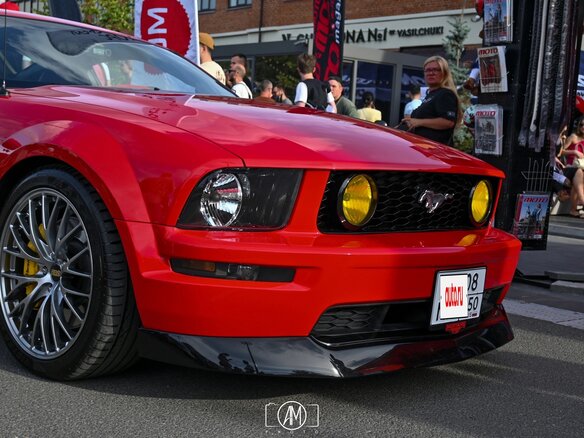 2005 Ford Mustang V, пурпурный, 3300000 рублей