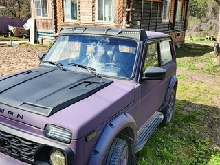 2001 Lada (ВАЗ) 2121 (4x4) I Рестайлинг, фиолетовый, 320000 рублей, вид 3