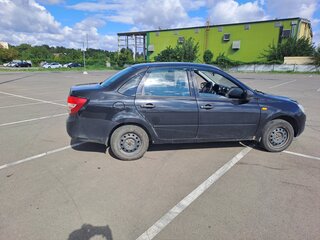 2015 Lada (ВАЗ) Granta I, чёрный, 340000 рублей, вид 4
