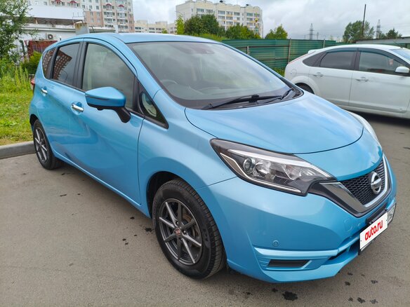 2018 Nissan Note II Рестайлинг, голубой, 820000 рублей - вид 1