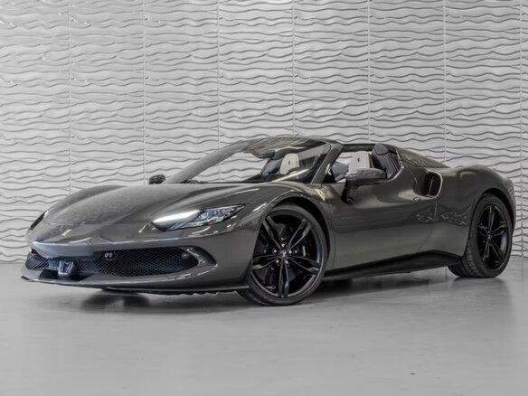 2026 Ferrari 296 GTS, серый
