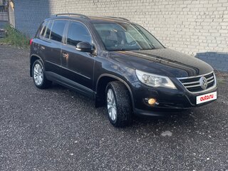 2011 Volkswagen Tiguan I, чёрный, 1200000 рублей, вид 3