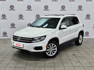 2016 Volkswagen Tiguan I Рестайлинг, белый, 1325000 рублей, вид 1