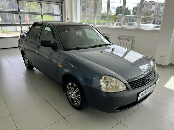 2008 Lada (ВАЗ) Priora I, серый - вид 2