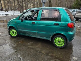 2004 Daewoo Matiz I Рестайлинг, зелёный, 300000 рублей, вид 5