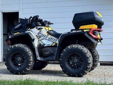 2012 BRP Can-Am Outlander 500, жёлтый, 670000 рублей, вид 1